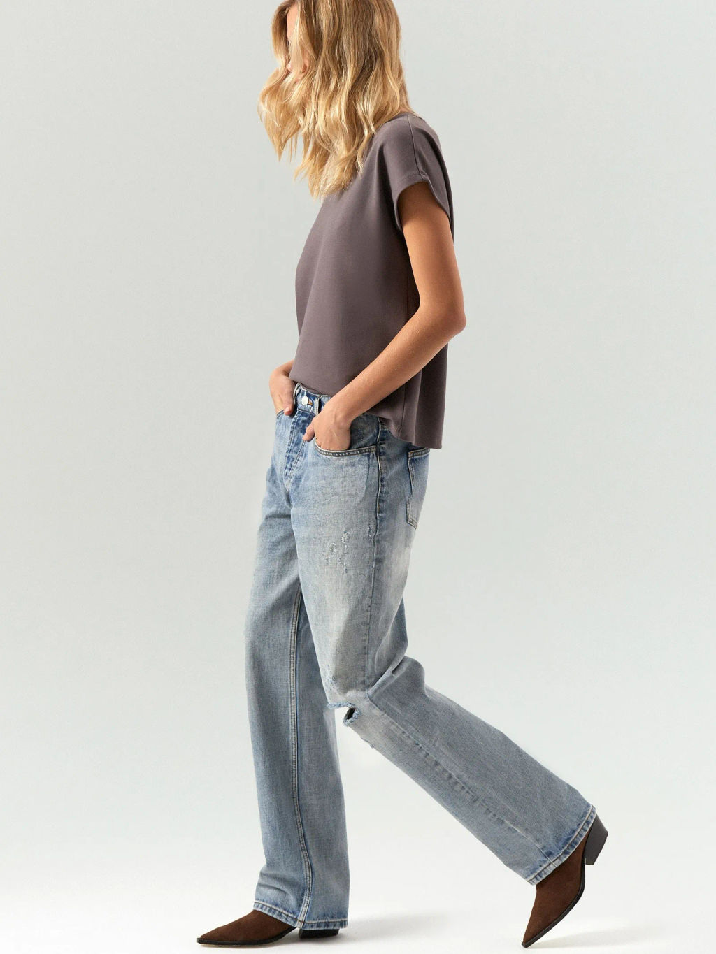 ЕМКА / Джинсы Straight Leg 472 - Emka фото 2