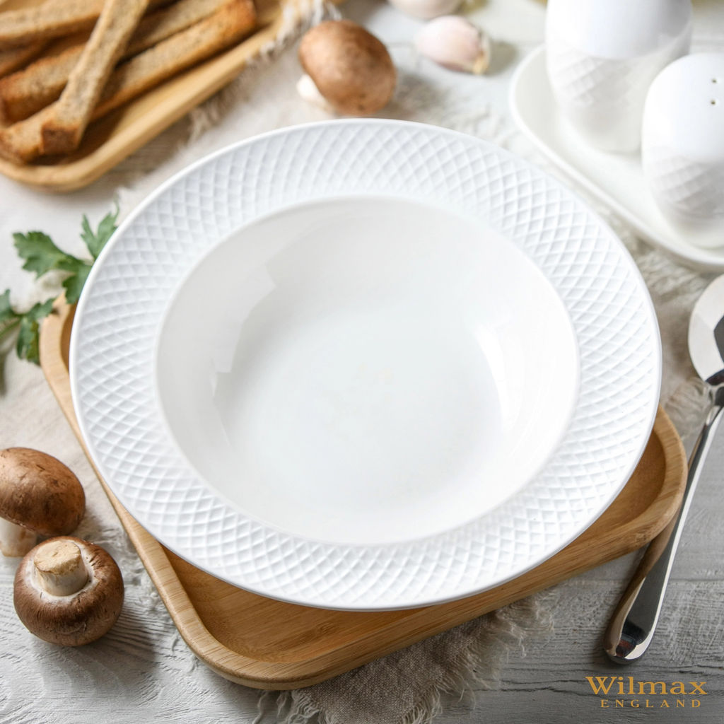 Тарелка суповая 22,5 см. JULIA фарфор арт. WL-880102/A WILMAX