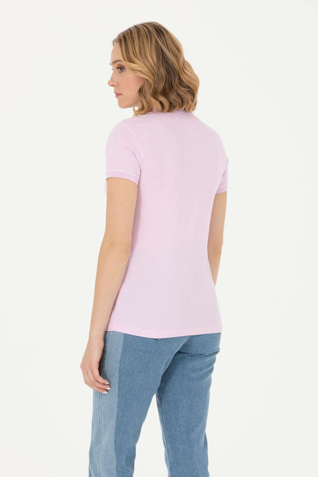 Женская базовая футболка Magnolia Неожиданная скидка в корзине - U.s. polo assn фото 5