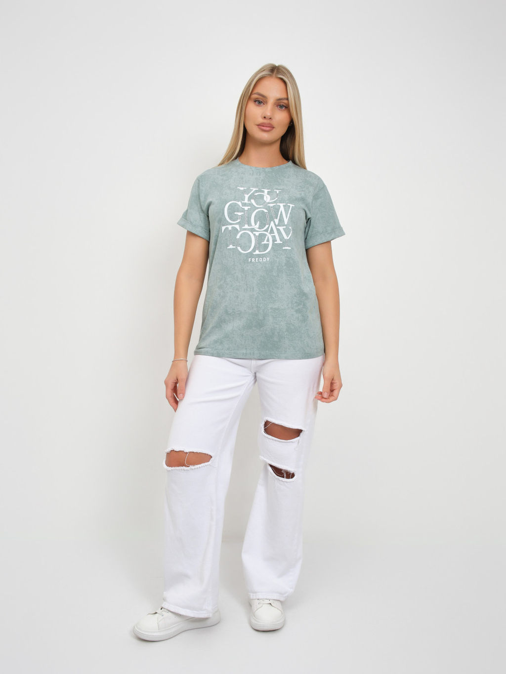 Футболка варенка Хлопок 100% Лиона индиго - Ивассорти фото 62