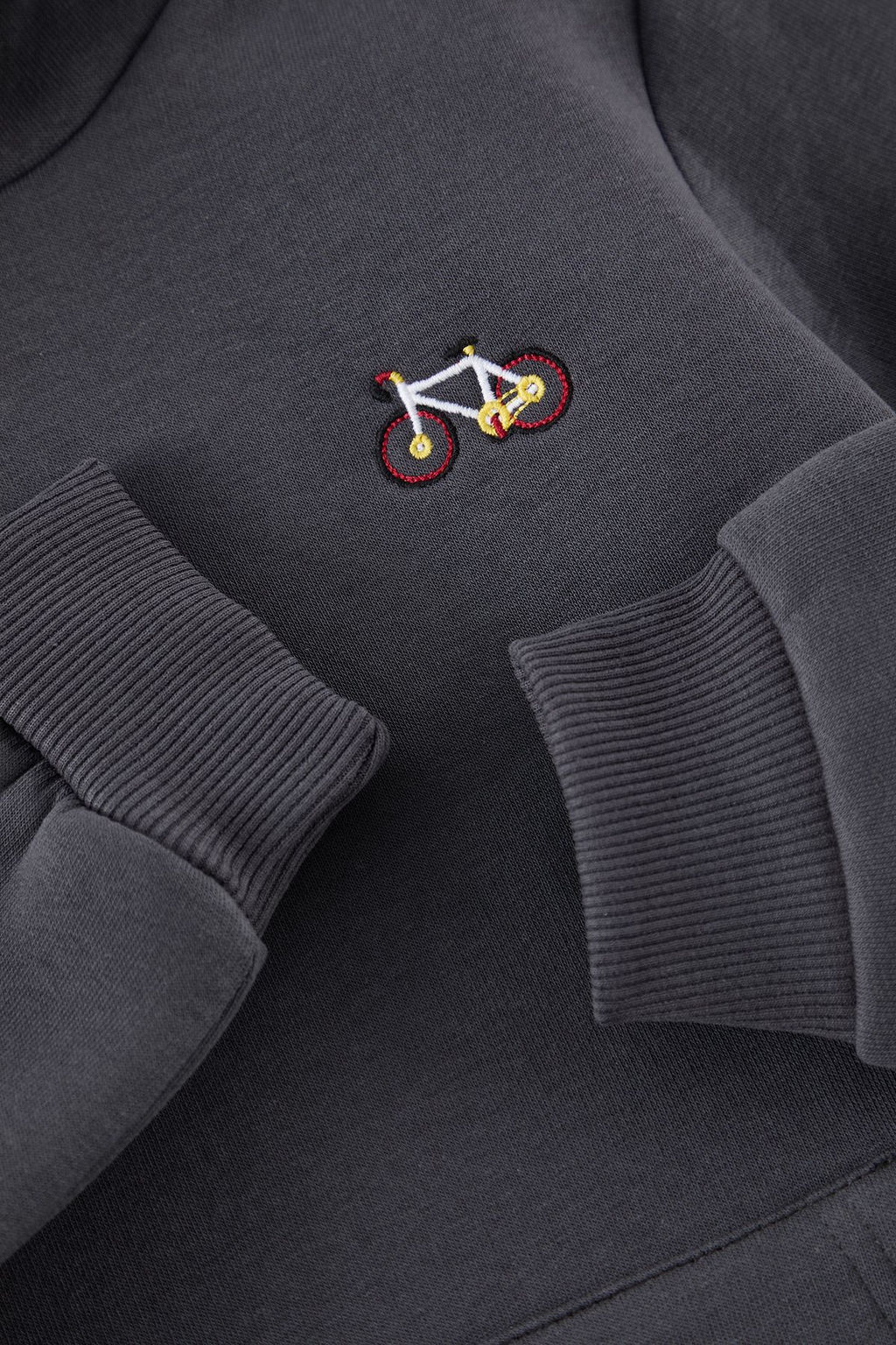 Antrasit Erkek Cocuk Bask?l? Orme Mini Me Sweatshirt TKDAW25SW00116 - Trendyolmilla фото 2