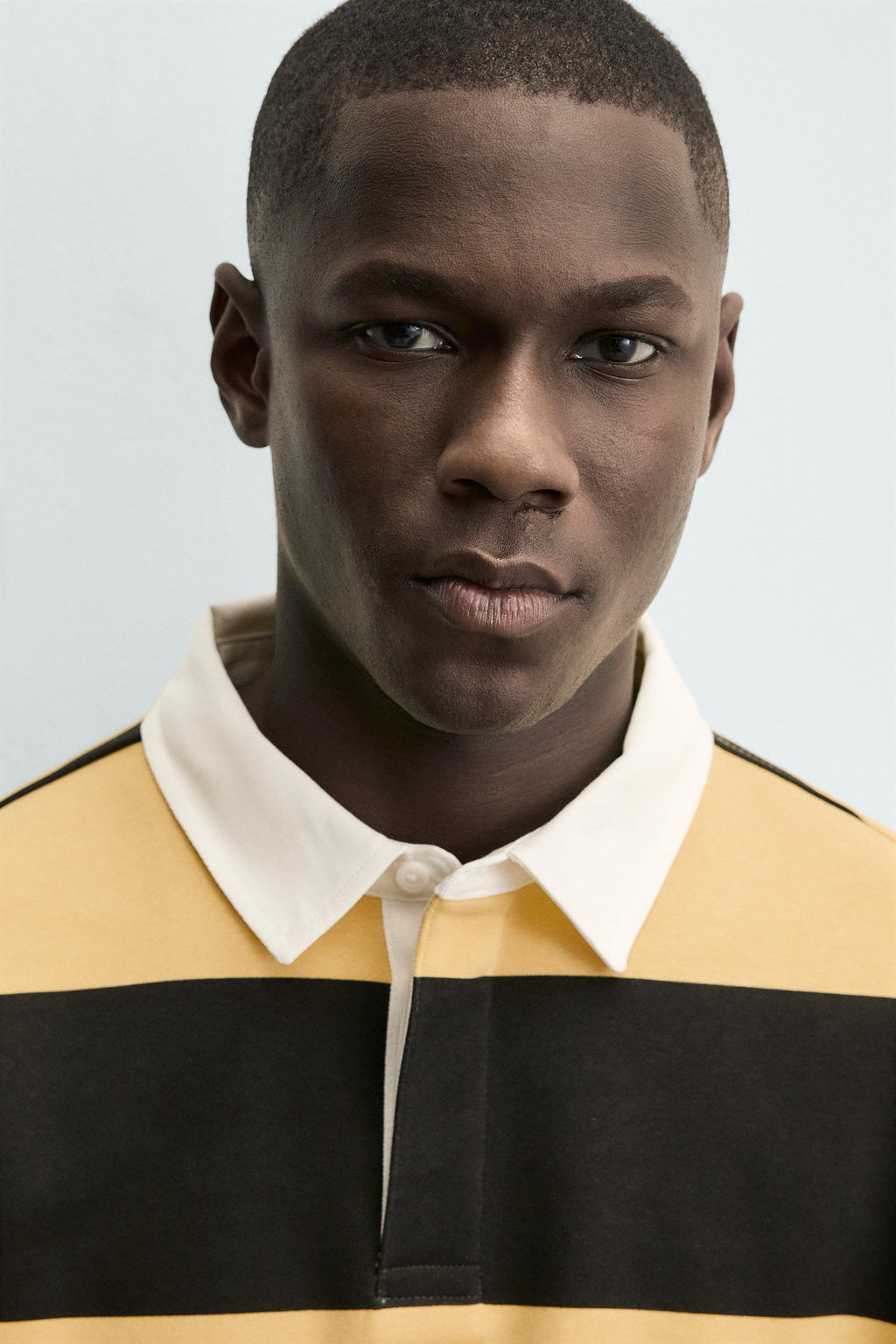 RUGBY SHIRT WITH CONTRAST COLLAR - Zara фото 13