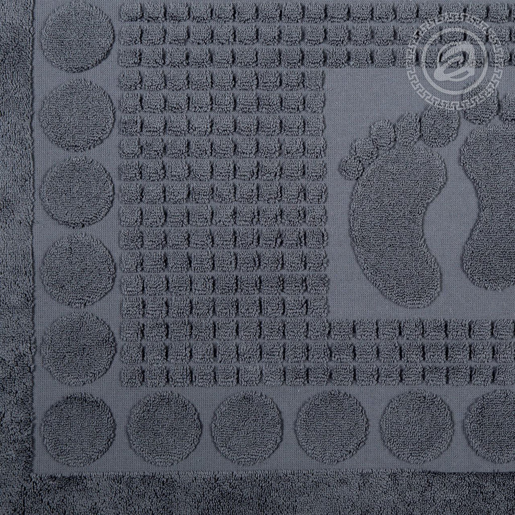 Полотенце махровое "Ножки" (графит) 50*70/1 шт. - 50*70 Махровые полотенца "Арт Дизайн" (Узбекистан)