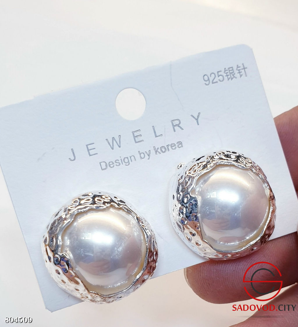 Серьги крупным жемчугом - Bruno фото 18