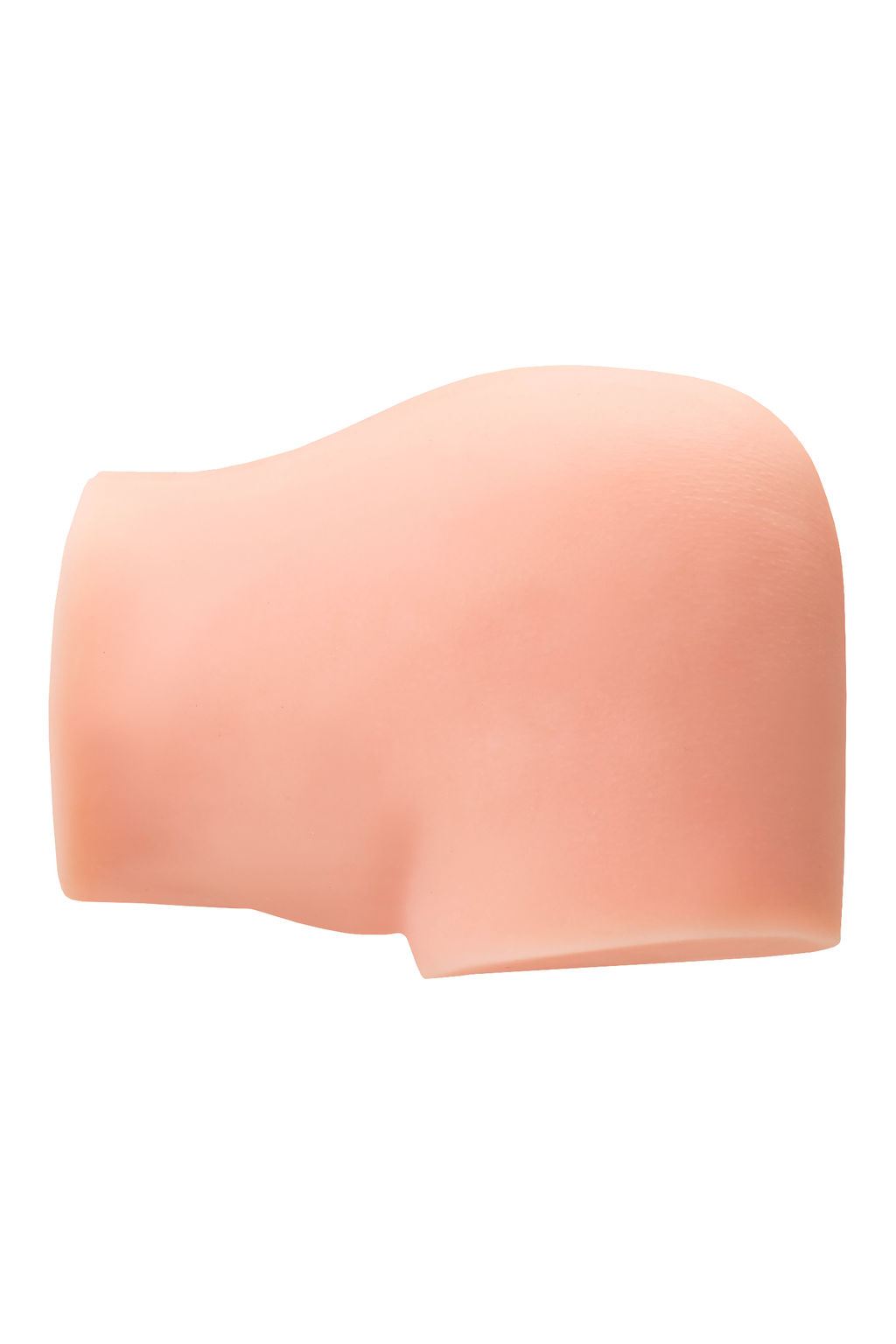 Мастурбатор реалистичный в форме полуторса, с 2 любовными входами ТPE, телесный, 3,7кг (в белой коро