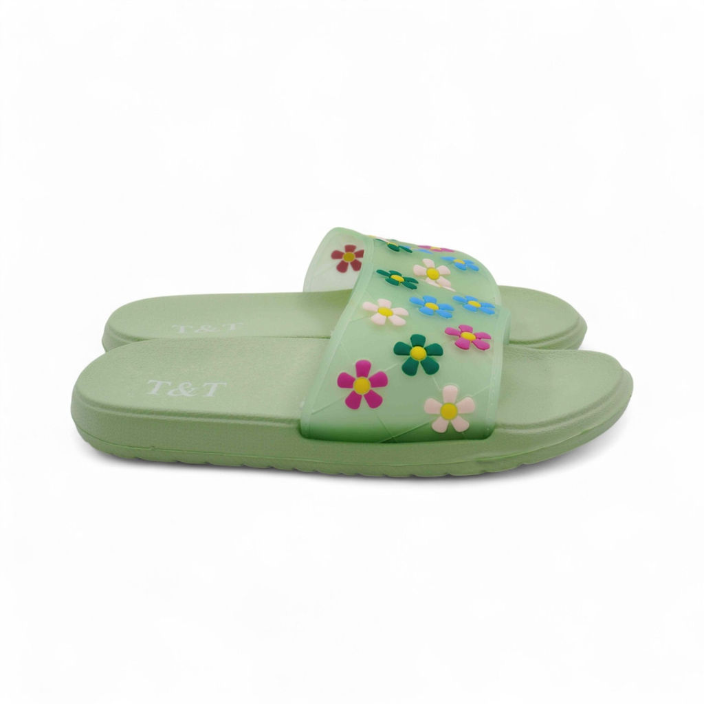 Шлепанцы 2358 зеленые - Sport фото 2