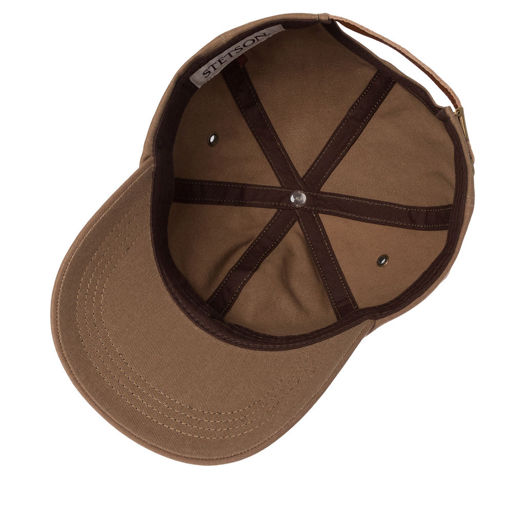 Бейсболка STETSON арт. 7711157 BASEBALL CAP COTTON (коричневый)  фото 3