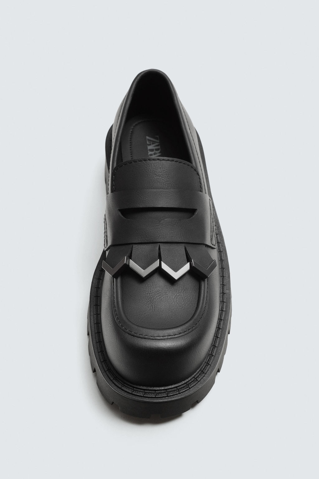 CHUNKY LOAFERS WITH FRINGE - Zara фото 22