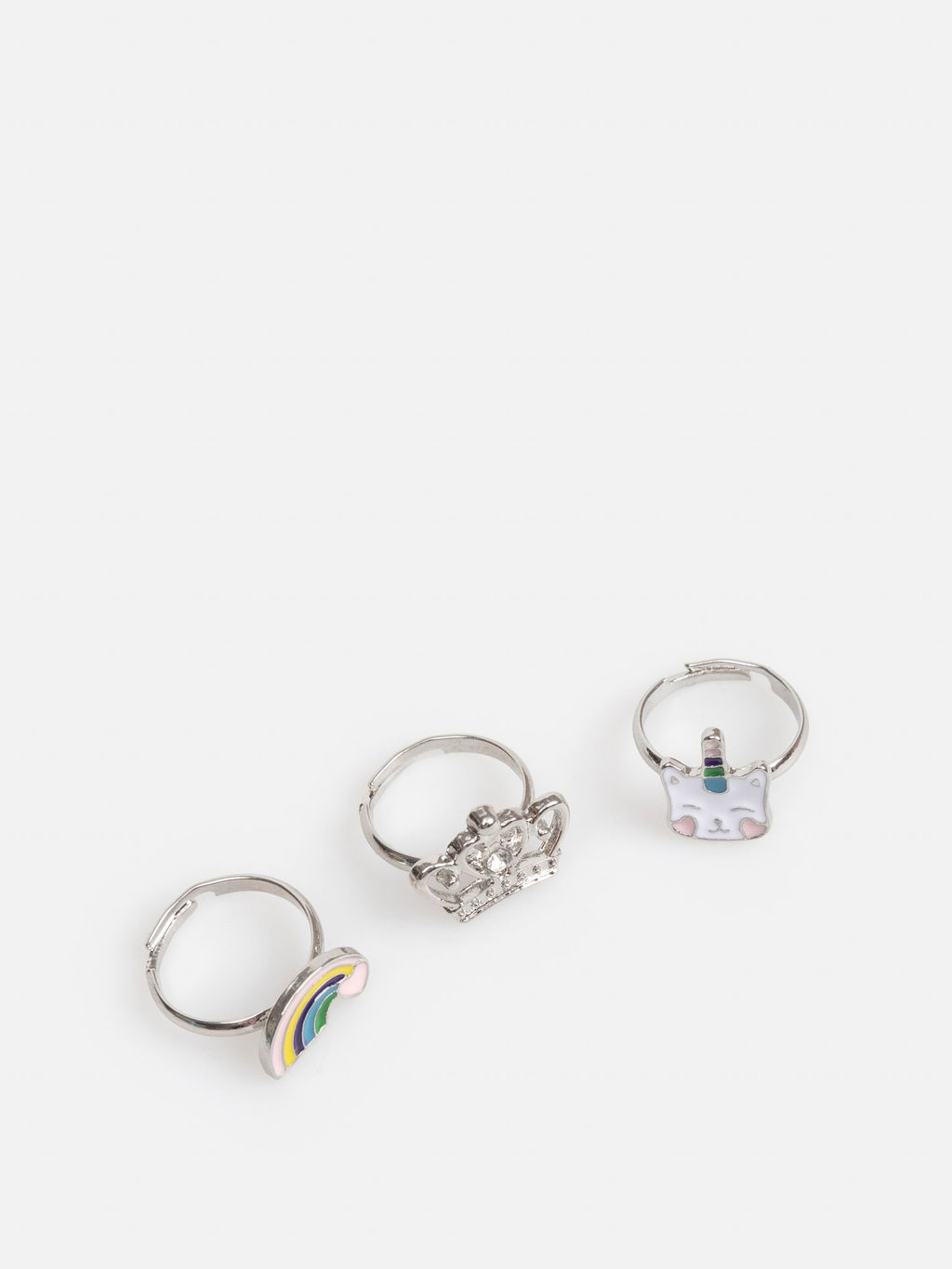 ACOOLA / Набор из 3 колец дет. Gislor разноцветный  фото 2