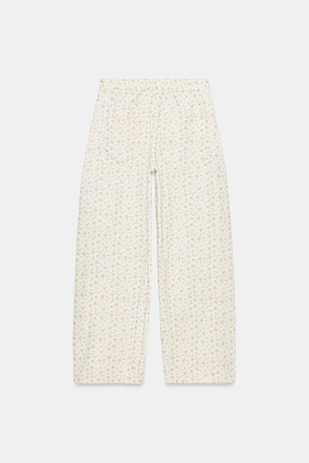 JEANS BAGGY DENIM TRF ESTAMPADO FLORES / Estampado - Zara фото 10