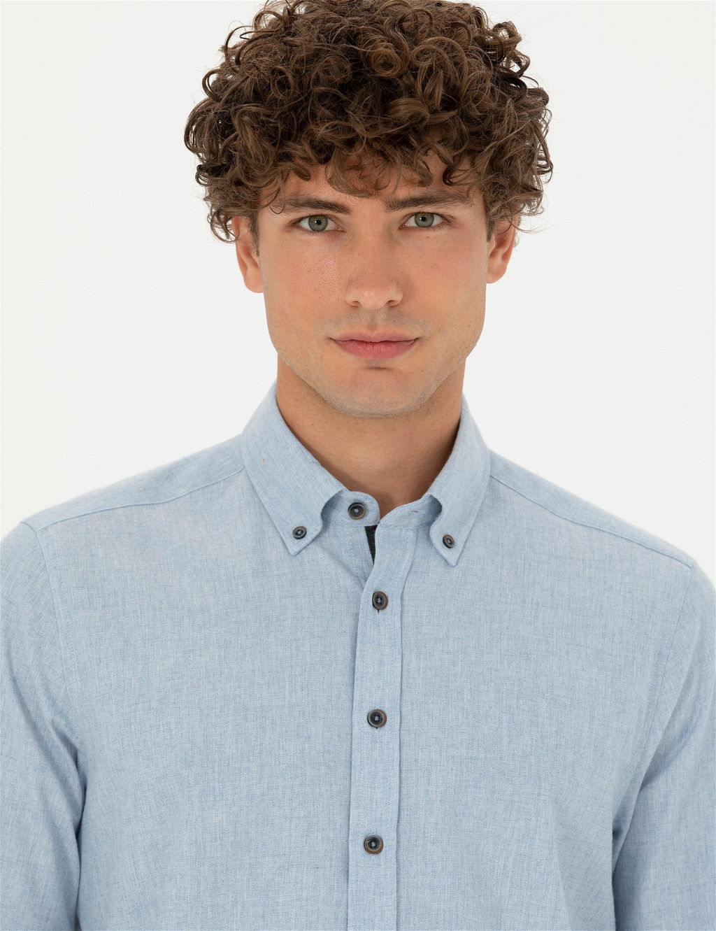 Mavi Regular Fit Uzun Kollu G_mlek - Pierre cardin фото 2