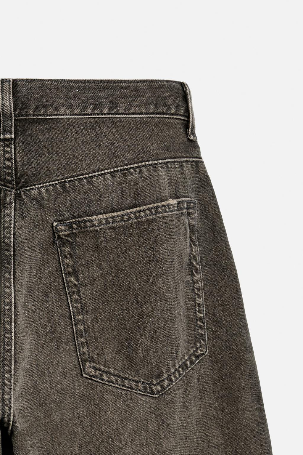 BAGGY FIT JEANS WITH TURNED SEAMS - Zara фото 9