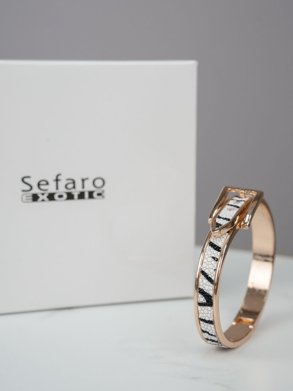 Браслет из кожи морского ската - Sefaro фото 3