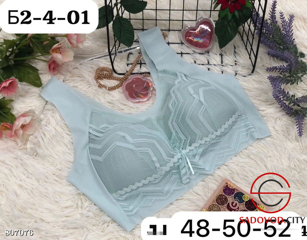 топ кружевной бесшовный женский с чашечками - Bruno фото 13