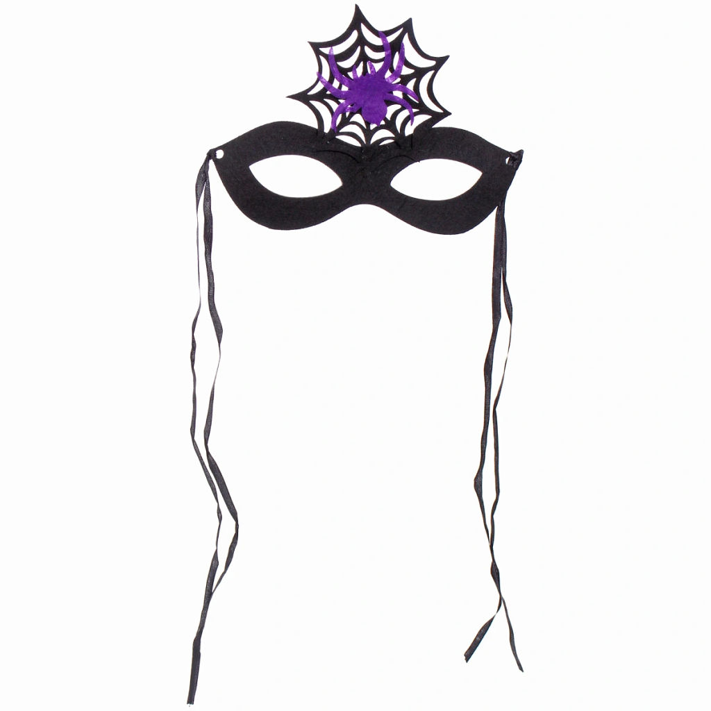 Маска карнавальная "Helloween - Паутина", микс