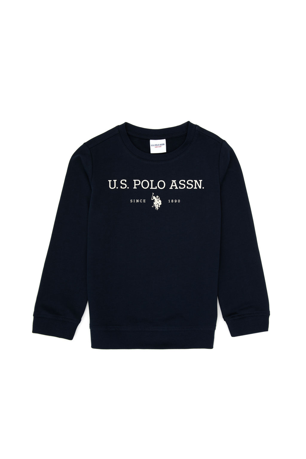Erkek Гocuk Lacivert Bisiklet Yaka Sweatshirt - U.s. polo assn фото 5