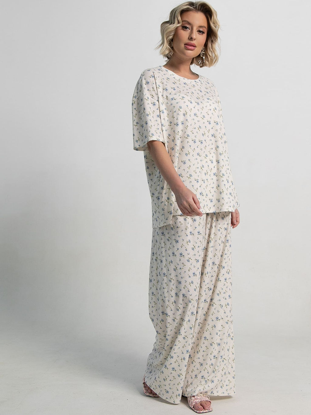 Костюм домашний с брюками Мона - Lt collection фото 26