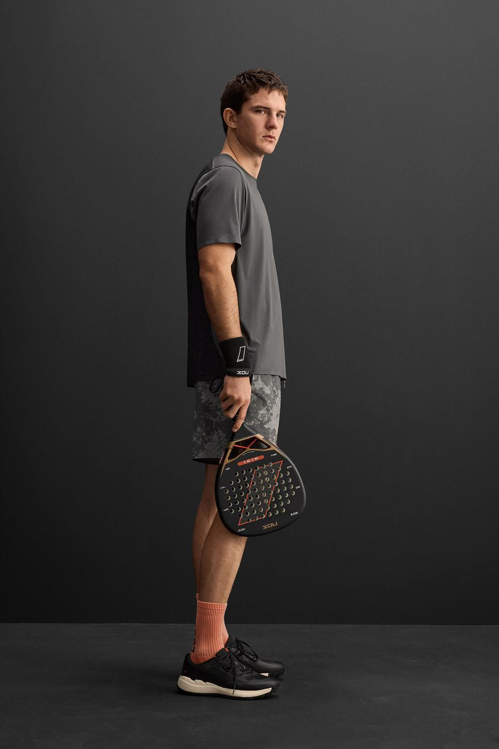 PRINTED TRAINING SHORTS - Zara фото 21