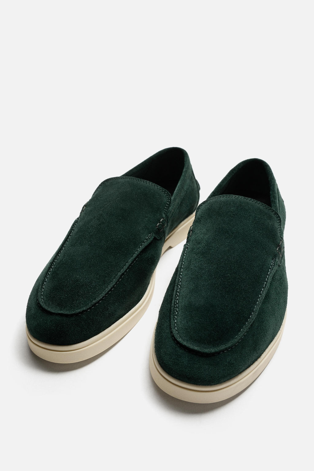 CASUAL LEATHER LOAFERS - Zara фото 5
