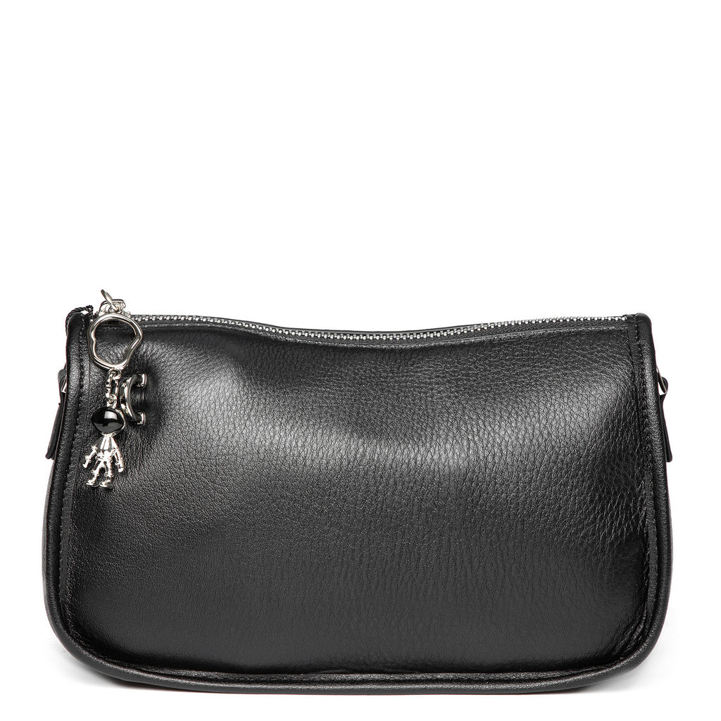 TH1009-1 black, женская кожаная сумка "Клатч", Barcelo Biagi