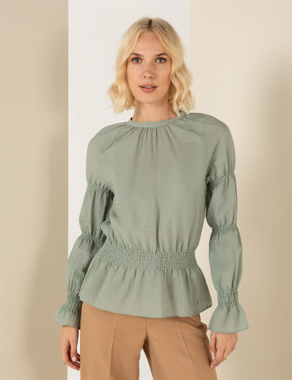 Mint Comfort Fit Bluz