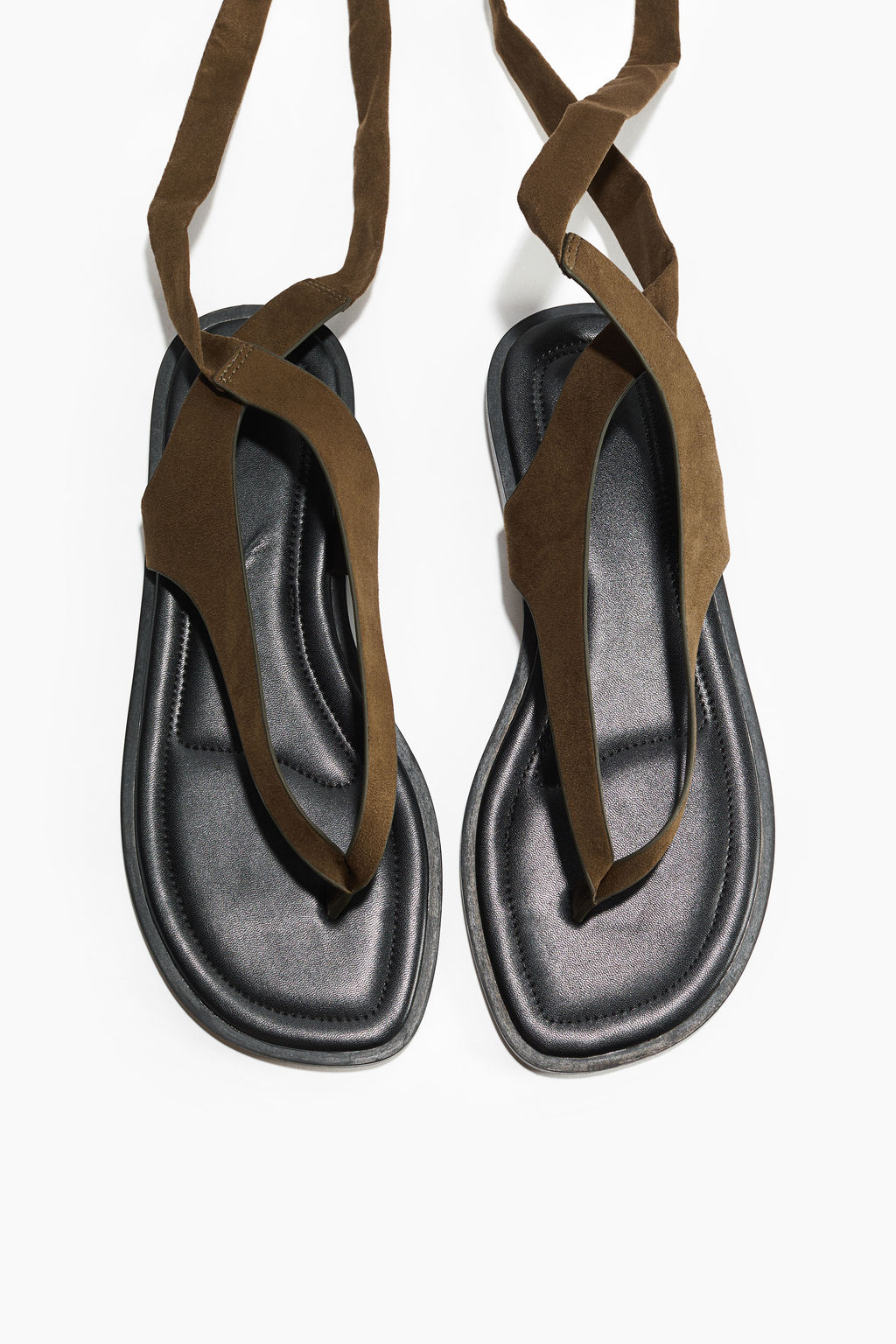 Sandalias con lazada - H&m фото 4