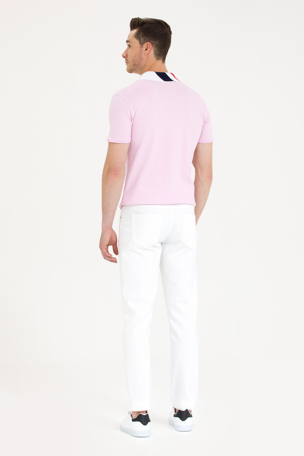 U. S. Polo Assn / Мужские белые джинсовые брюки - U.s. polo assn фото 4