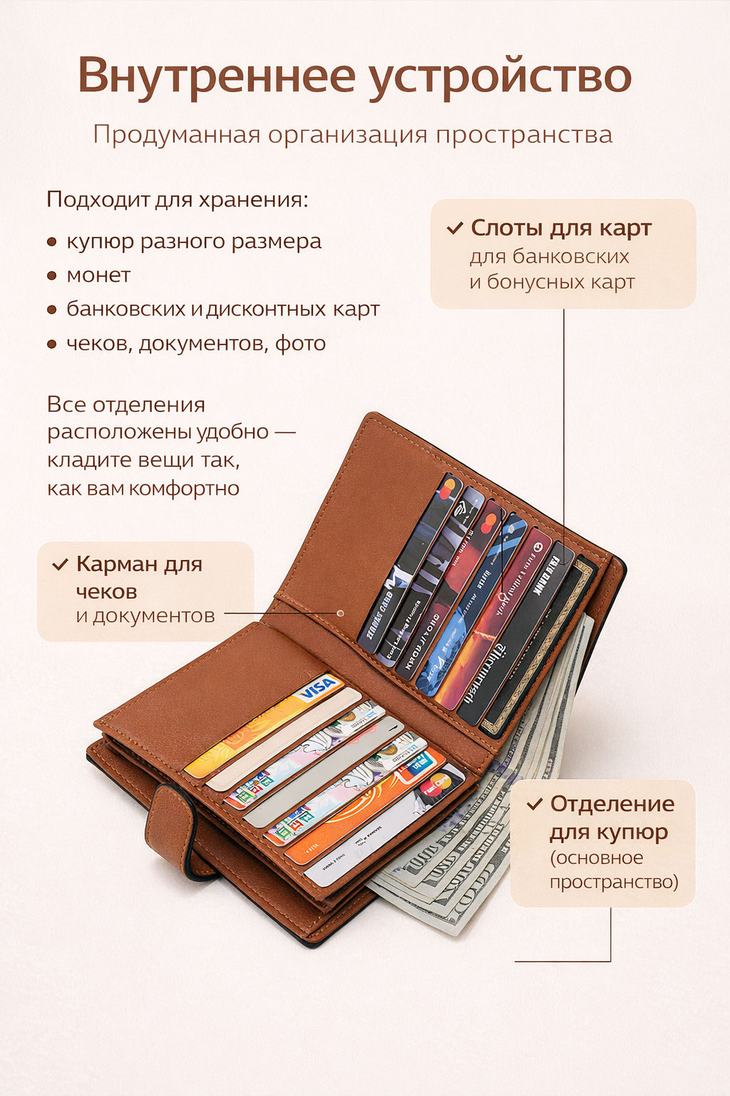 Кошелек W-PL618-39-Black