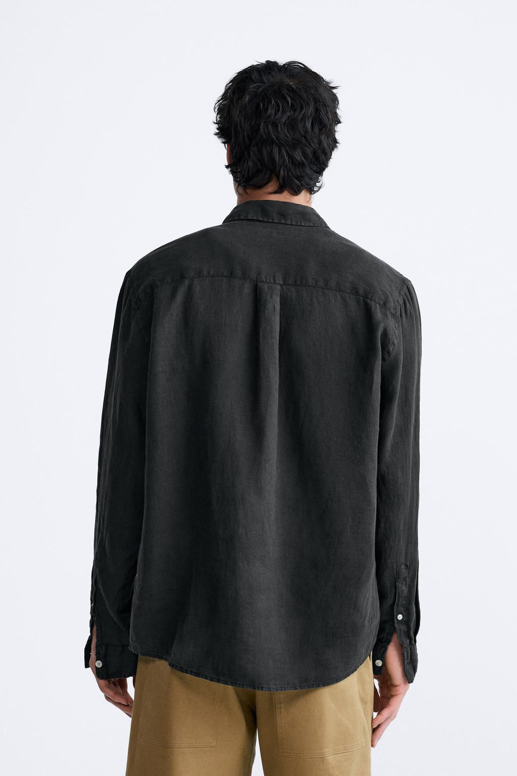 %100 KETEN GOMLEK - Zara фото 29