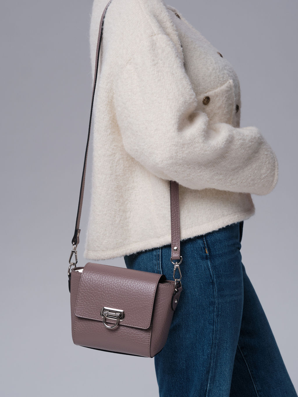 Сумка кросс-боди Azaro 3520 пыльно-лиловый