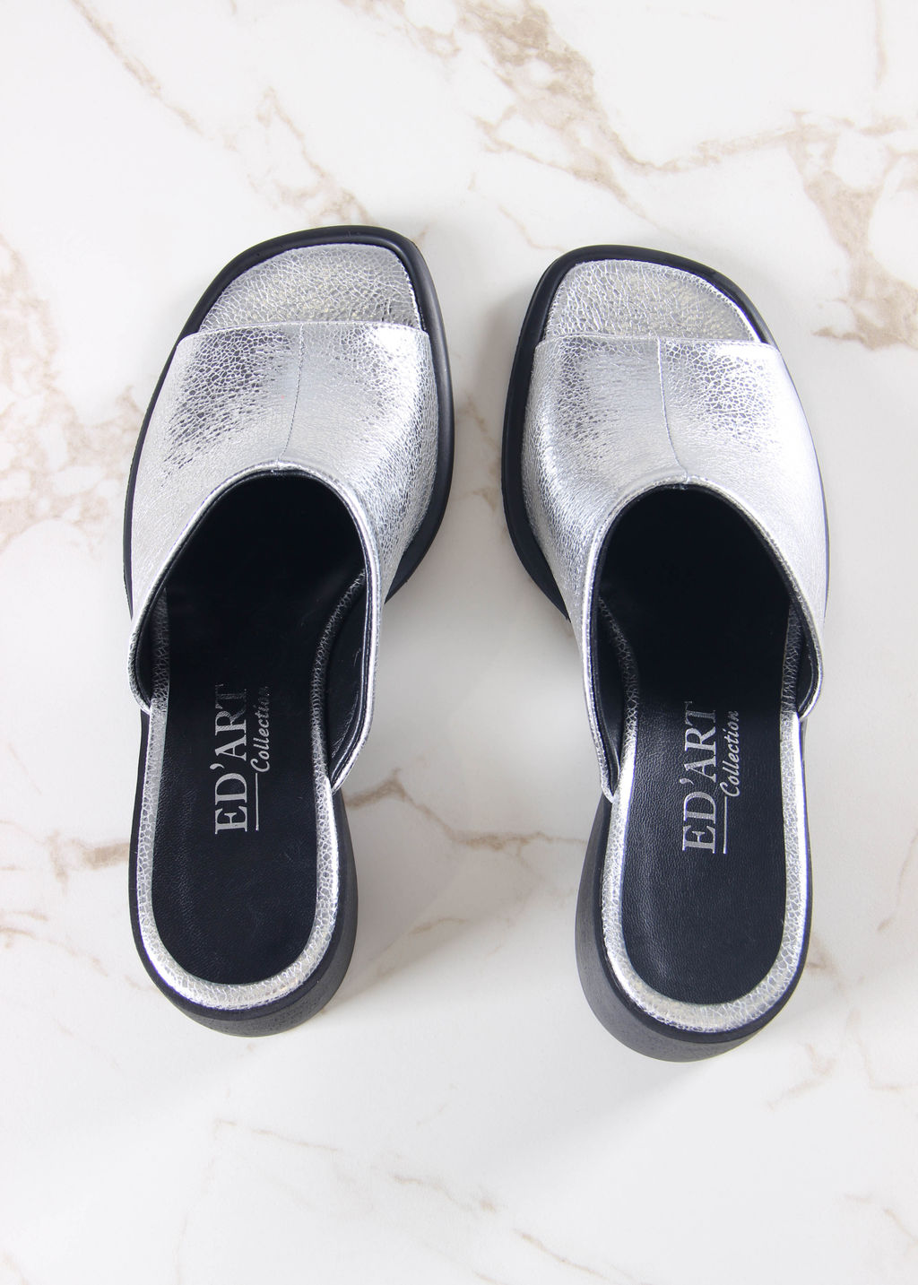 Новинка! БОСОНОЖКИ ED'ART 4012.23663'BL. СЕРЕБРО - Edart фото 6