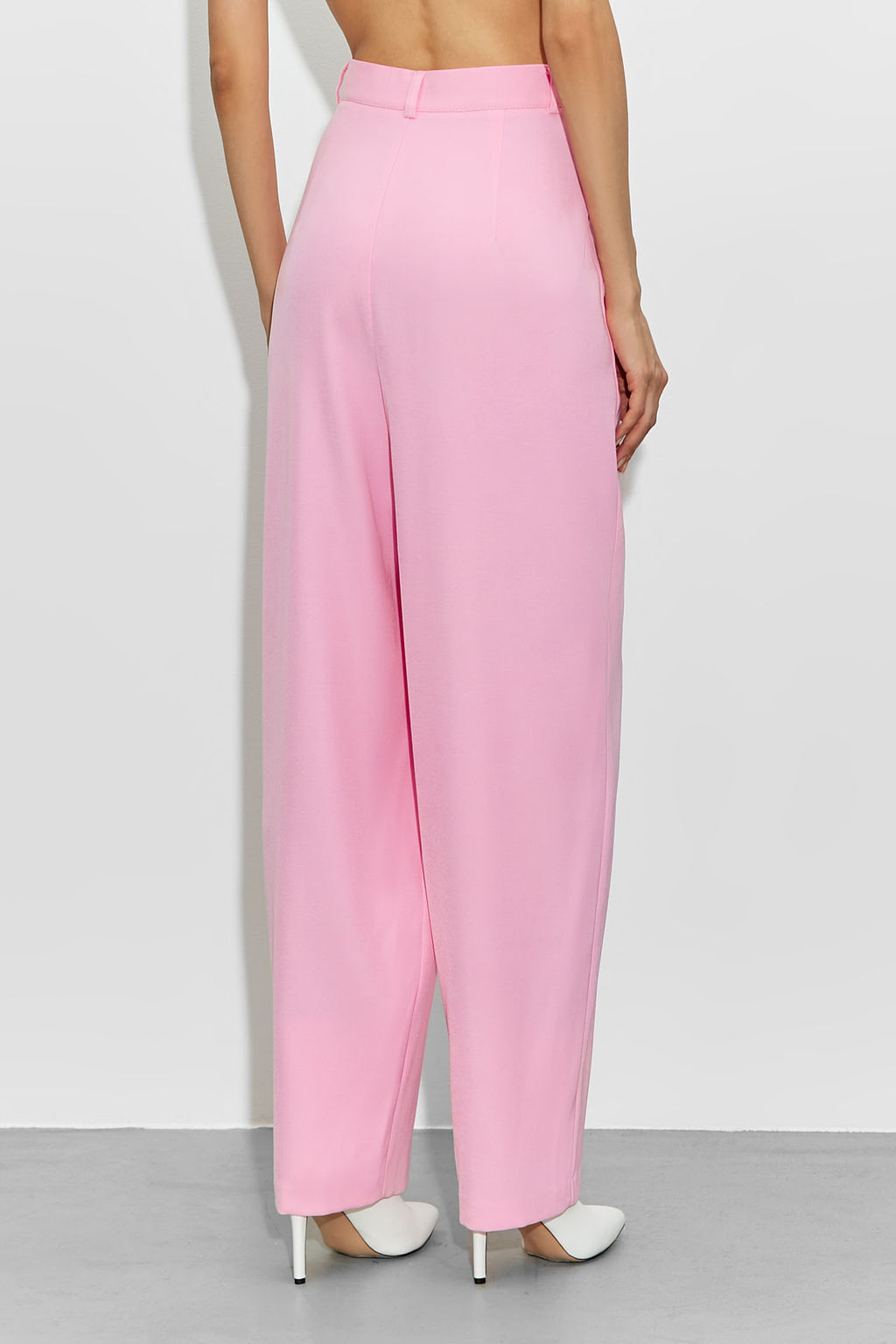 Брюки бананы из костюмной ткани - Mollis фото 5