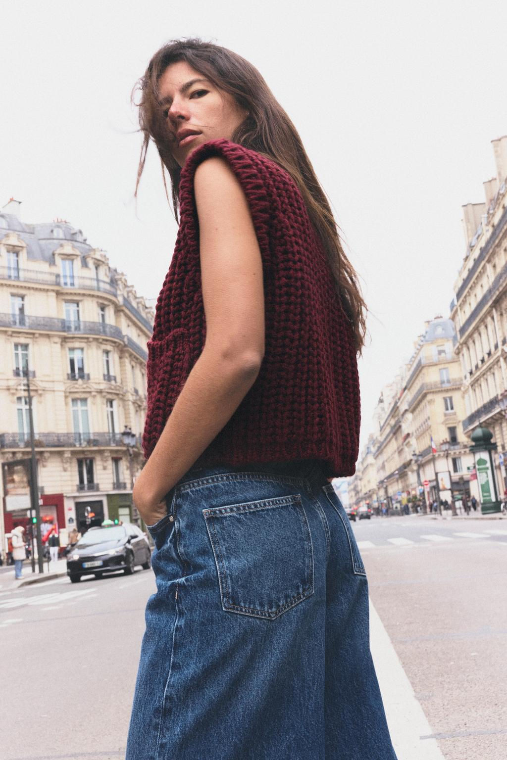 THICK KNIT WAISTCOAT - Zara фото 3