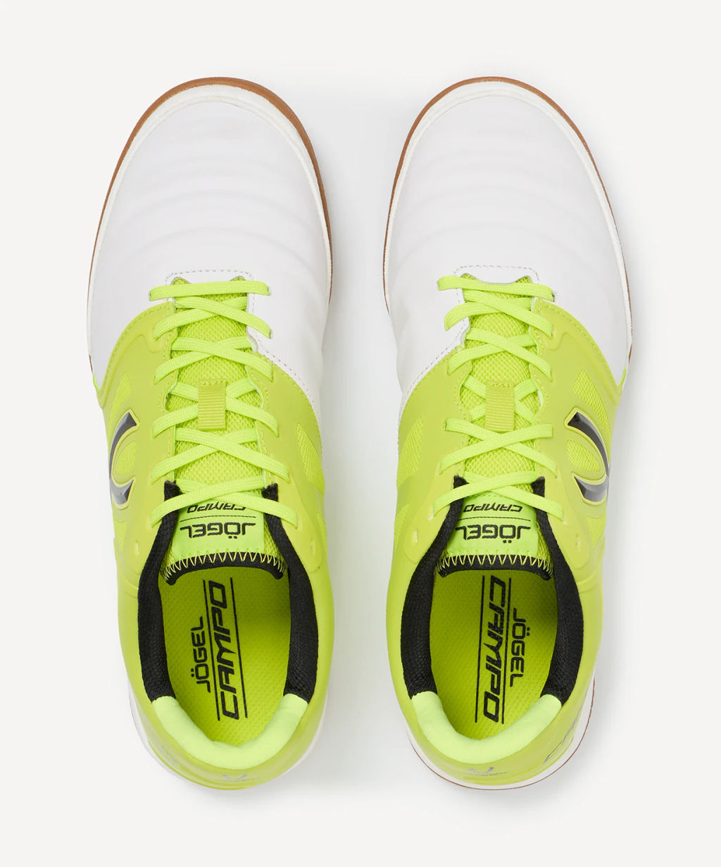 Бутсы зальные JOGEL CAMPO 2.0, салатовый/белый  фото 8