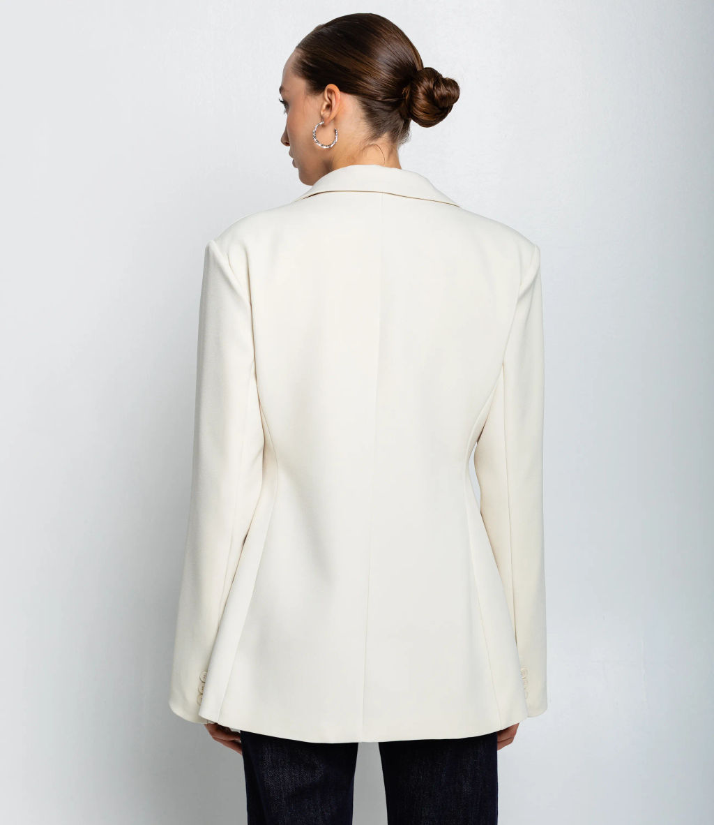 Жакет #КТ20723, кремовый