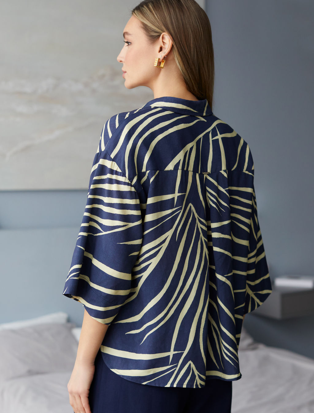 VILATTE / Блузка из вискозы с лиоцеллом  фото 4