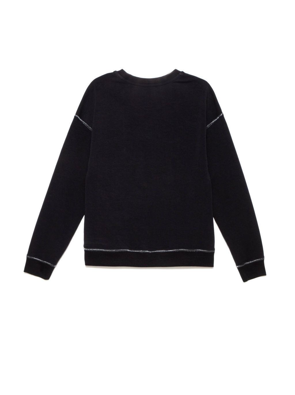 CONTE Хлопковый свитшот с мерцающим рисунком Disney LD 949 royal black - Conte elegant фото 4