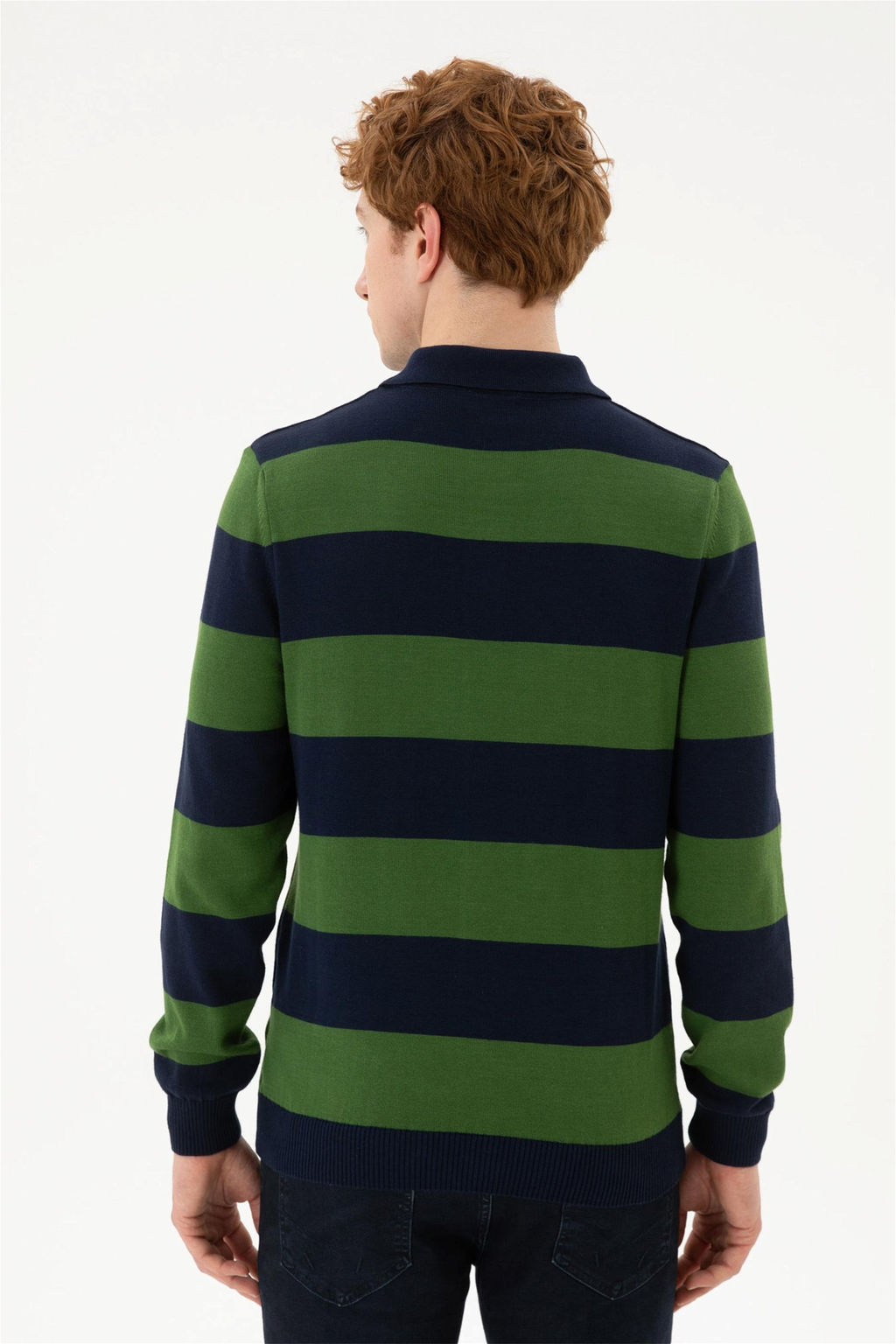 Мужской зеленый свитер - U.s. polo assn фото 5