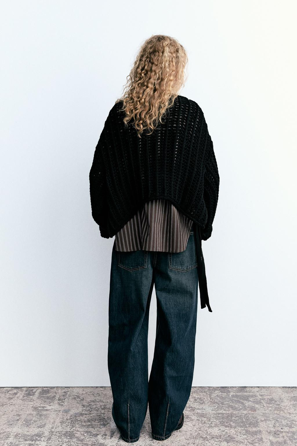 TRF BALLOON MID-RISE JEANS - Zara фото 7