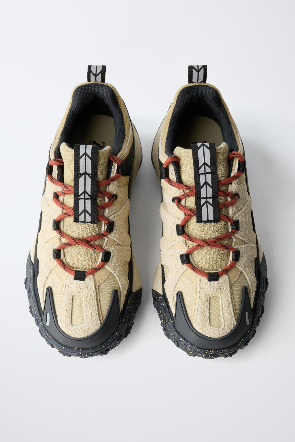 ZAPATILLA DEPORTIVA T?CNICA MULTIPIEZAS / Marr?n Arena - Zara фото 5