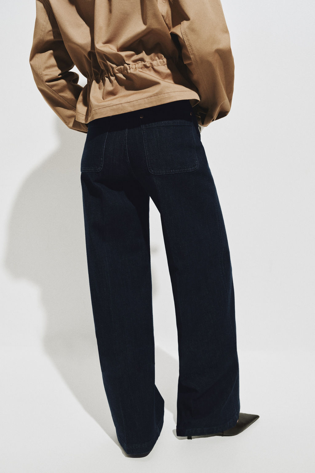 Wide High Waist Jeans - H&m фото 4