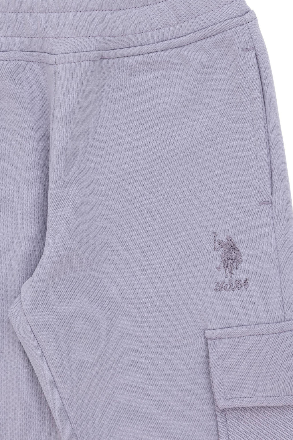 Сиреневые спортивные штаны для девочек - U.s. polo assn фото 5
