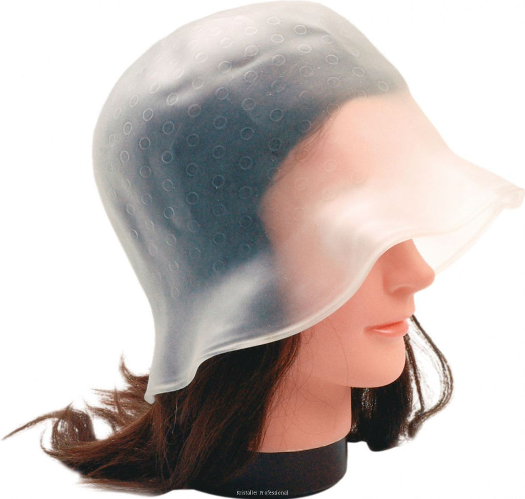 Dewal Шапочка для мелирования с крючком CA-9193K, белый  фото 2