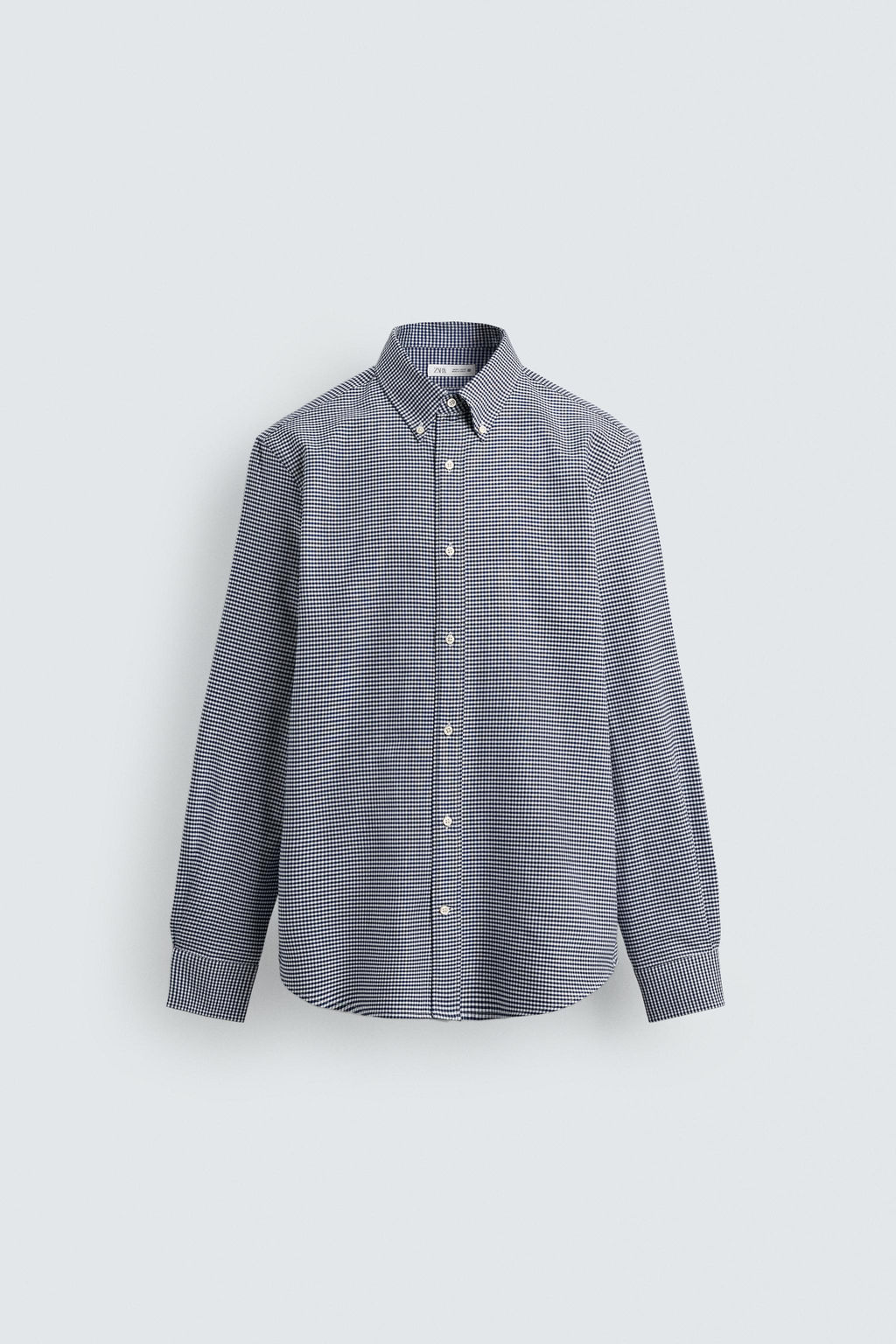 COTTON CHECKS SHIRT - Zara фото 7
