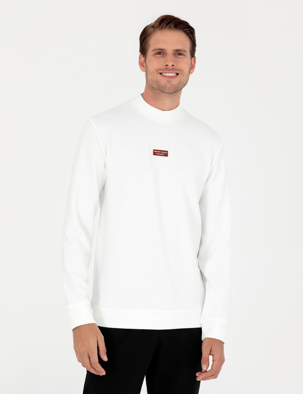 Beyaz Regular Fit Sweatshirt