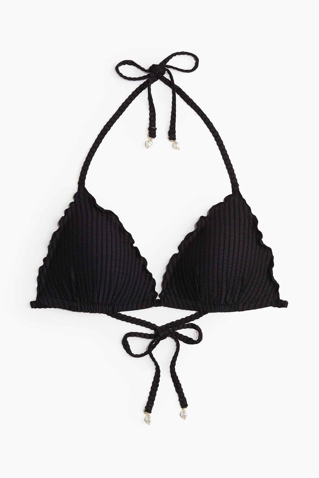 Top de bikini de tri?ngulo con push-up - H&m фото 2