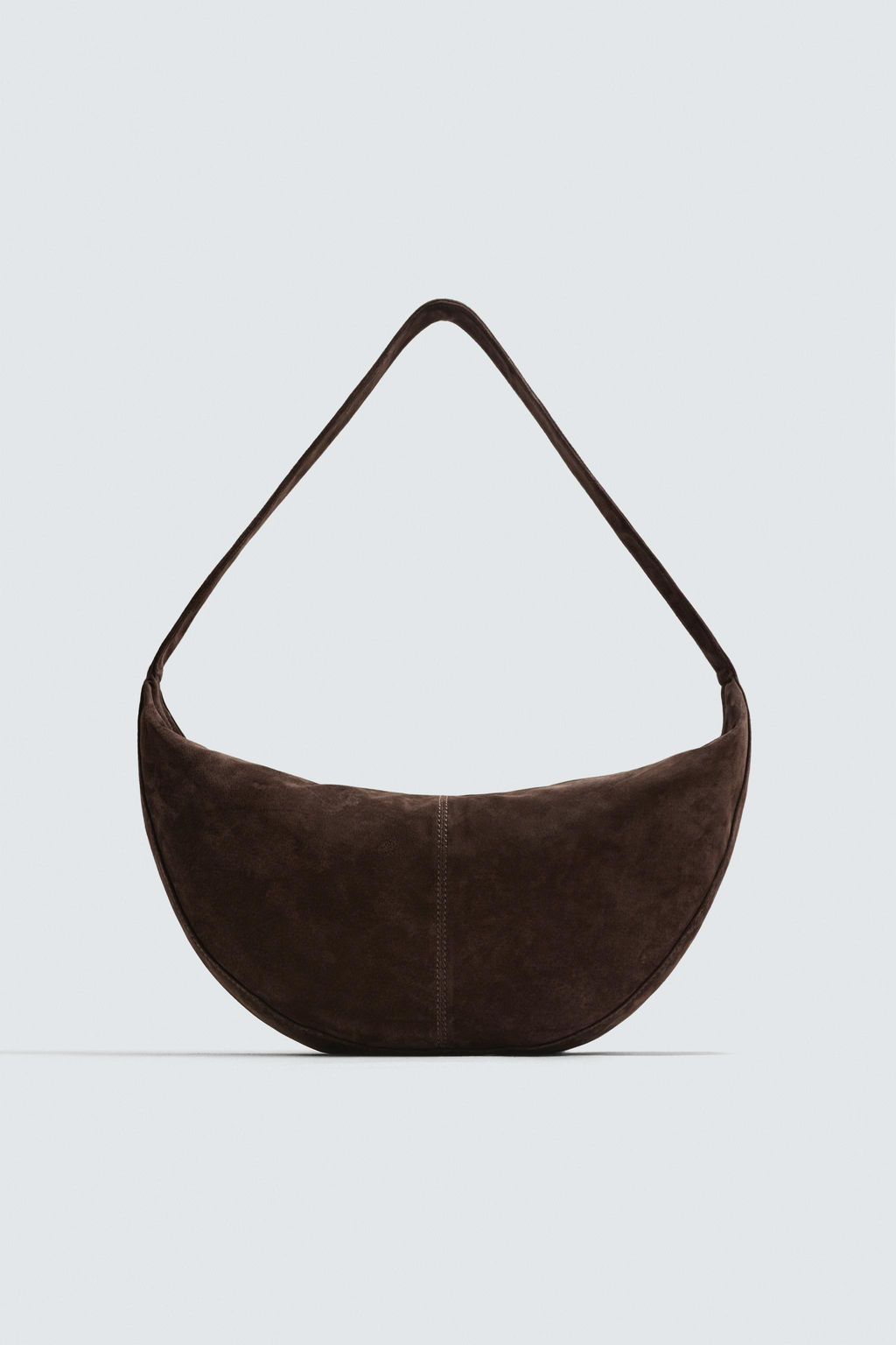 BOLSO HOMBRO PIEL / Marr?n - Zara фото 3