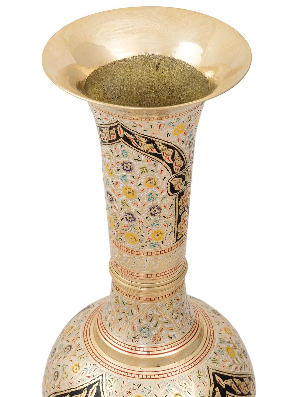 Ваза кашмирская № В2444/36/11(С.J.C. Тадж) - Ганг фото 6