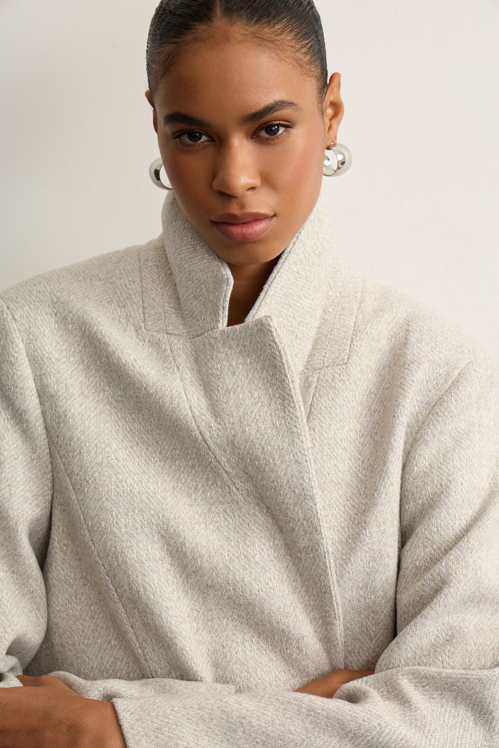 Пальто-жакет укороченное - Mollis фото 4