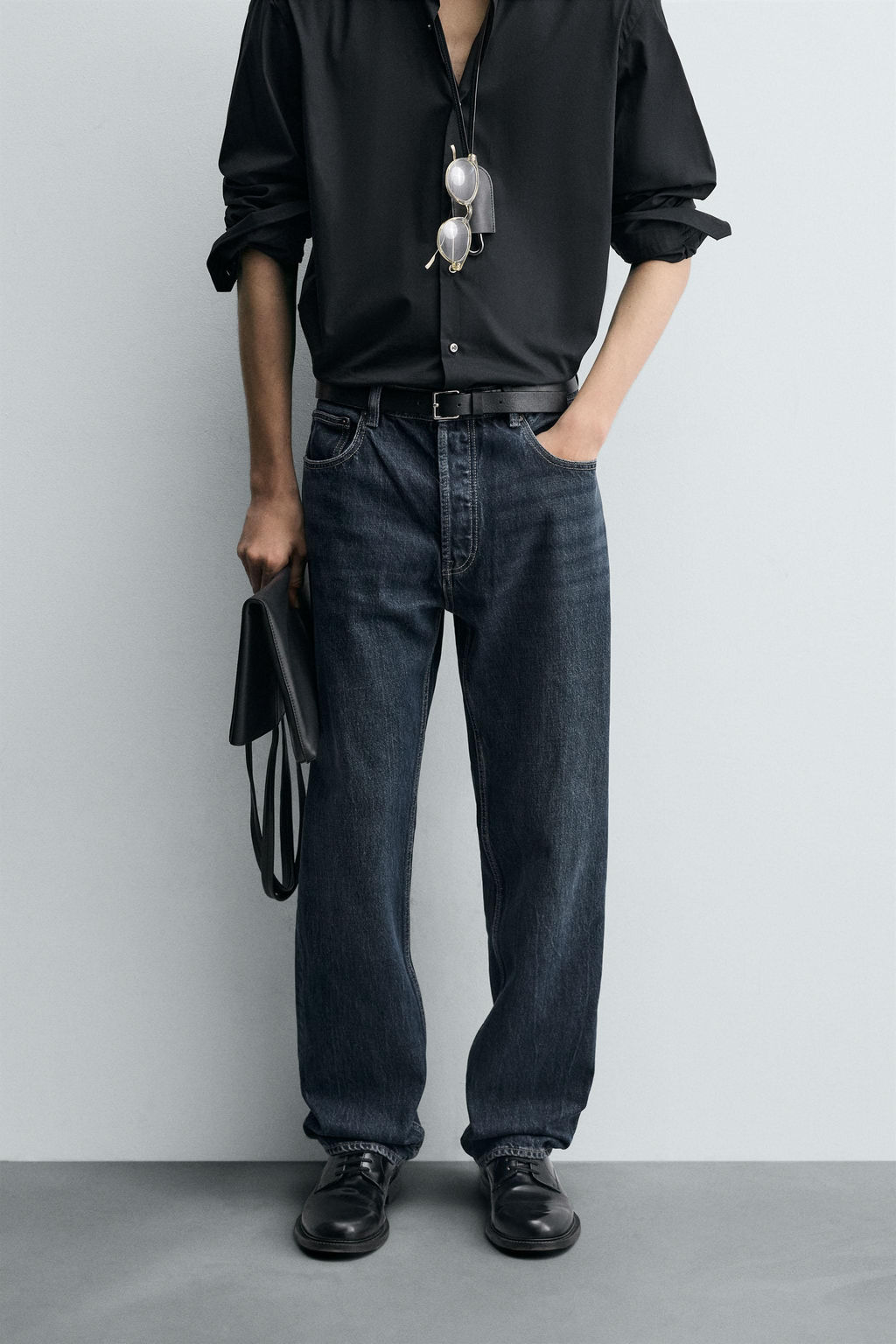 JEANS STRAIGHT FIT / Azul - Zara фото 2